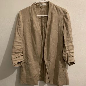 Aritzia Babaton Beige Blazer